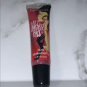 New Liplicious Wicked KISS Ripe Strawberry 🍓👄